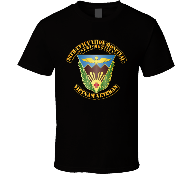Army 36th Evacuation Hospital No SVC Ribbon T Shirt