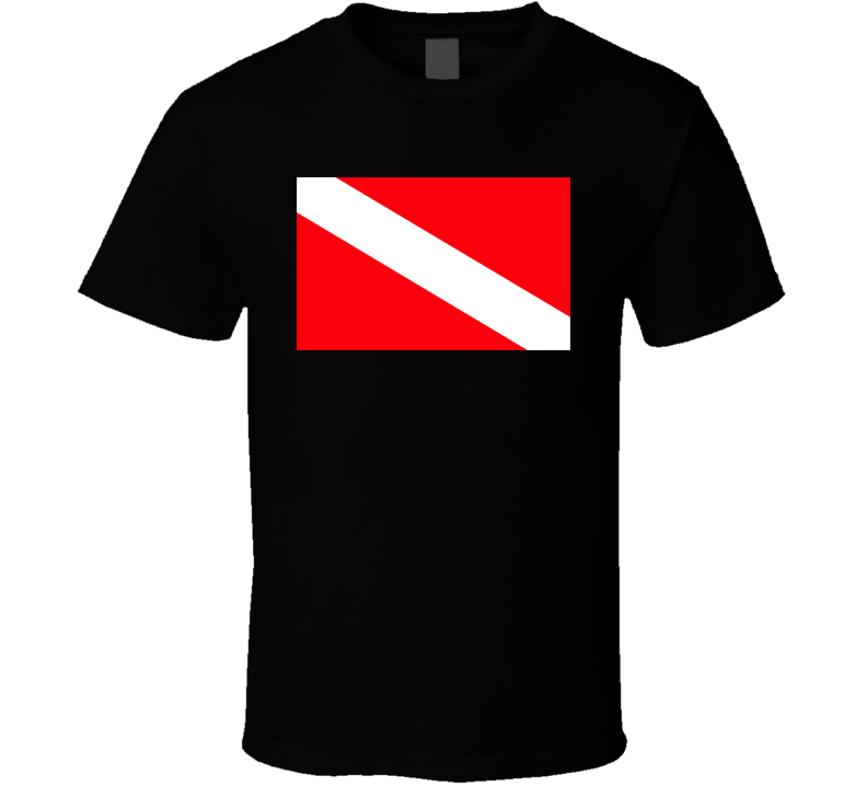 Diver Down - Flag T Shirt