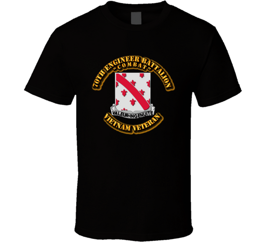 DUI - 70th Engineer Battalion No Ribbon T Shirt