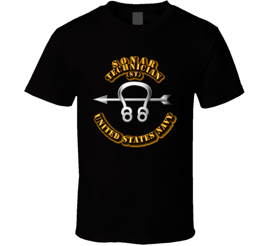 Navy - Rate - Sonar Technician T Shirt