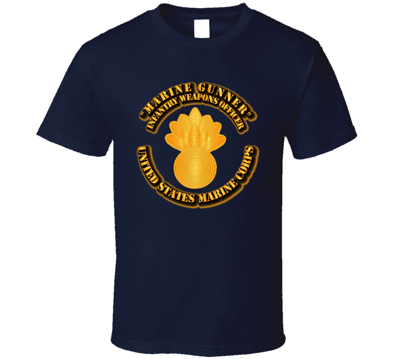USMC - Marine Gunner T Shirt