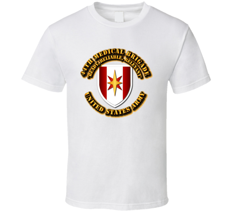 SSI - 44th Medical Brigade w Motto T Shirt