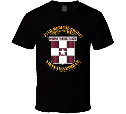Army 55th Med Grp w SVC Ribbon T Shirt