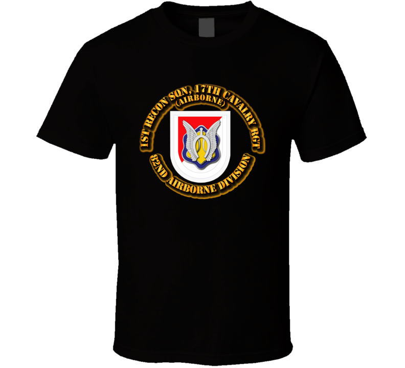 Flash - 1st Recon Sqn, 17th Cavalry Regiment - Airborne T Shirt