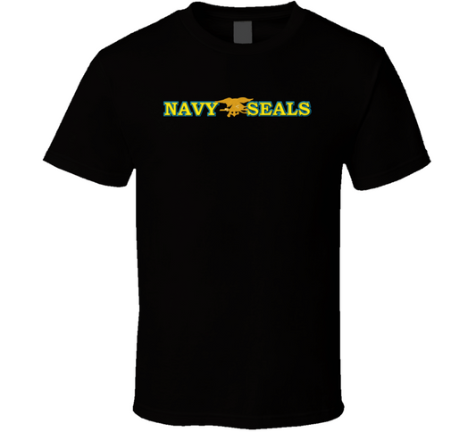 Navy - SOF - Navy Seals - Ribbon T Shirt