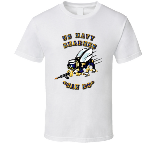 US Navy SeaBees - Can Do T Shirt
