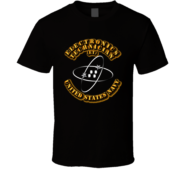Navy - Rate - Electronics Technician T Shirt