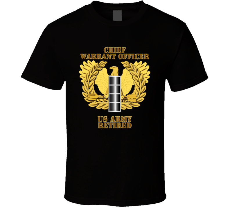 Warrant Officer - CW4 - Retired T Shirt