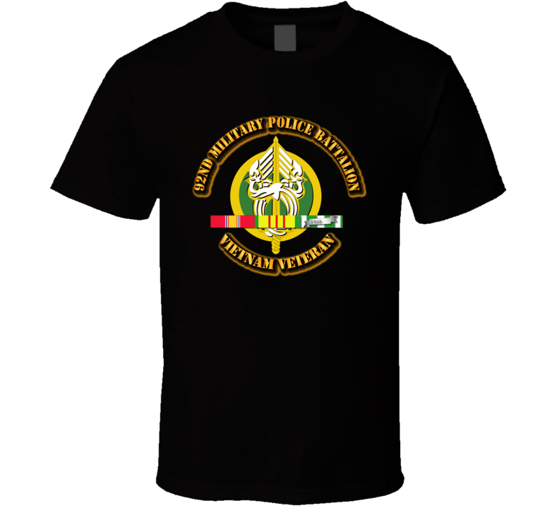 92nd Military Police Brigade w SVC Ribbon T Shirt