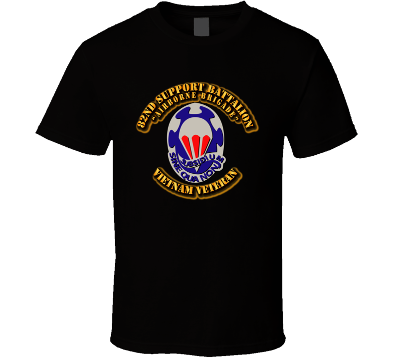  82nd Support Battalion  No SVC Ribbon T Shirt