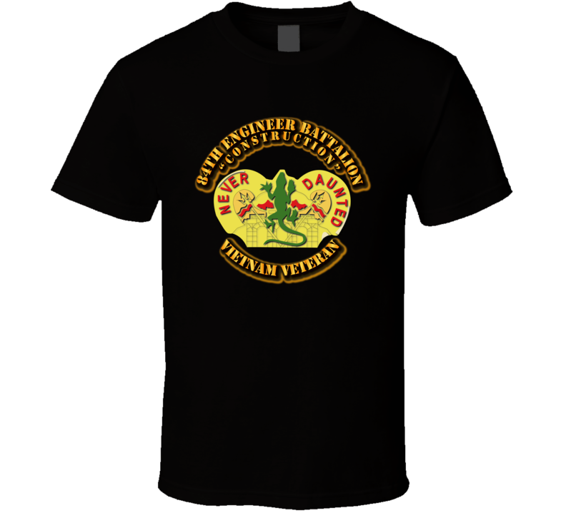 Army - 84th Engineer Battalion No Ribbon T Shirt