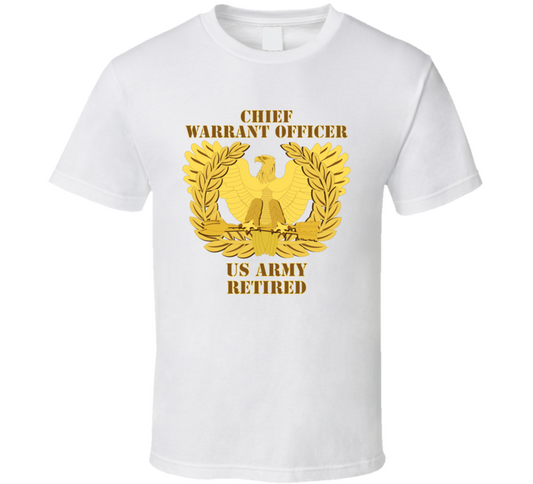 Warrant Officer - Chief - Retired T Shirt