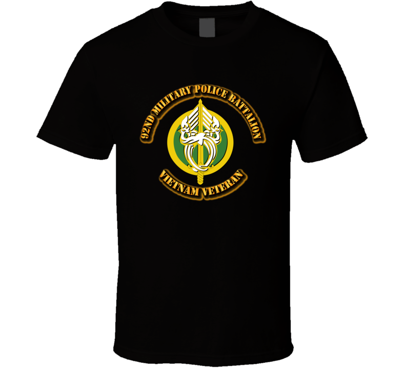  92nd Military Police Brigade No SVC Ribbon  T Shirt