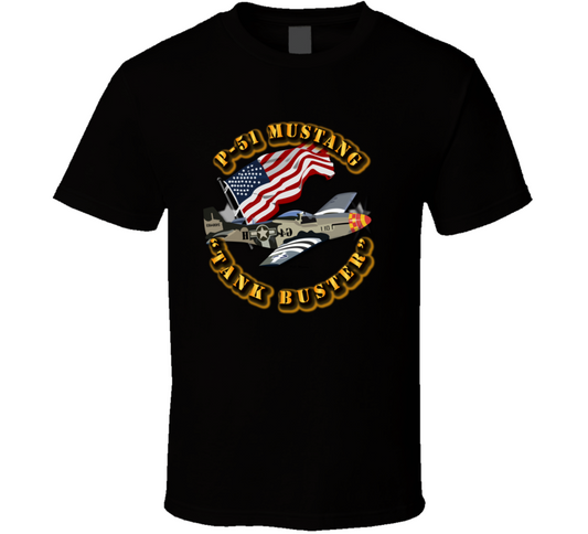 Aircraft - P-51 Mustang T Shirt