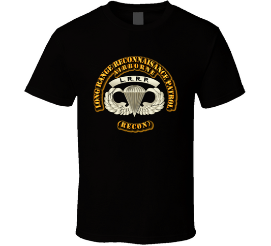 SOF - Airborne Badge - LRRP T Shirt