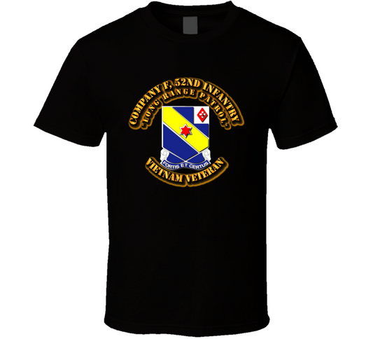 Company F, 52nd Infantry NO SVC Ribbon T Shirt