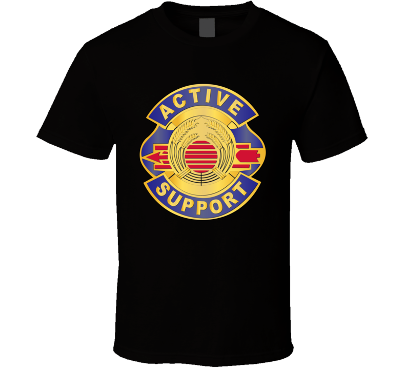 DUI - 99th Support Battalion (Infantry Brigade) NO SVC Ribbon DUI NO TEXT T Shirt