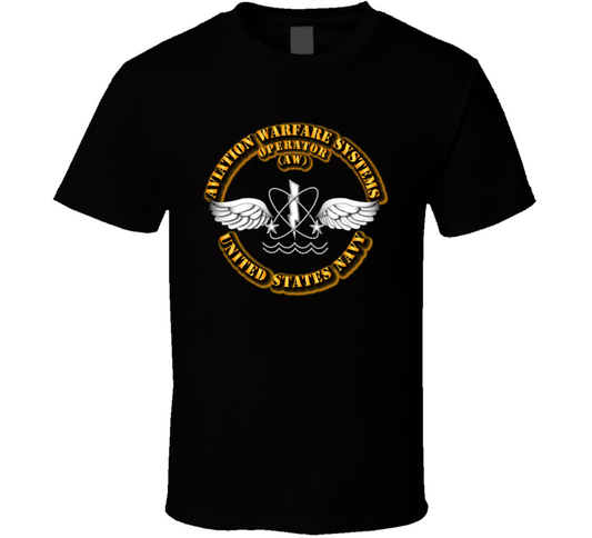 Navy - Rate - Aviation Warfare Systems Operator T Shirt