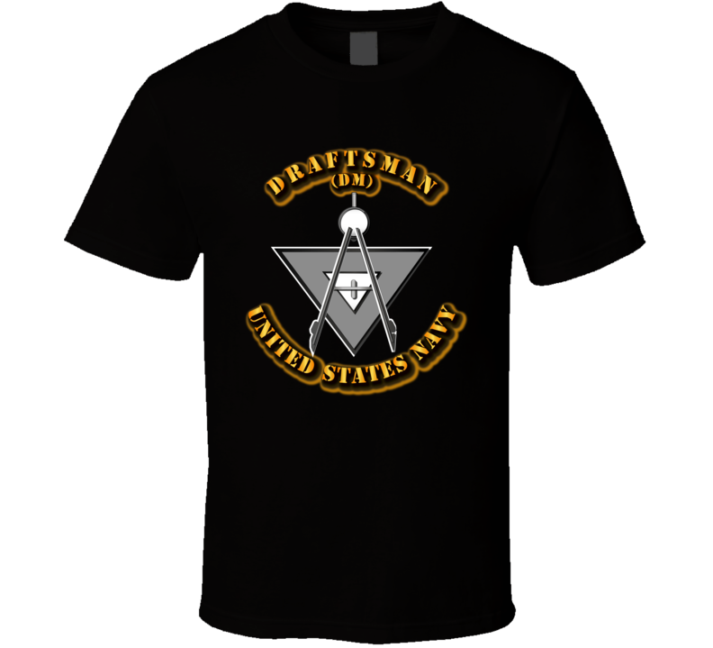 Navy - Rate - Draftsman T Shirt