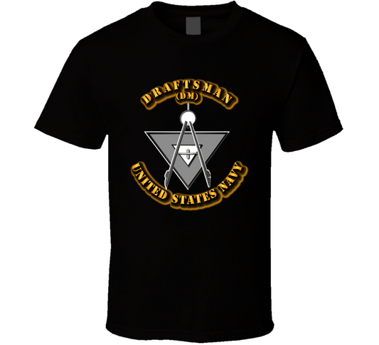 Navy - Rate - Draftsman T Shirt