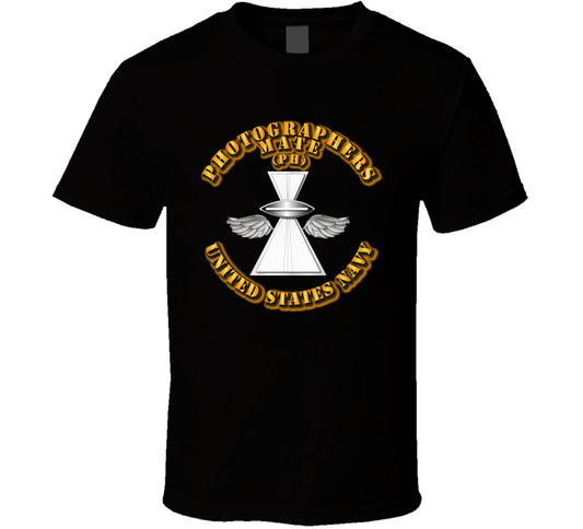 Navy - Rate - Photographers Mate T Shirt