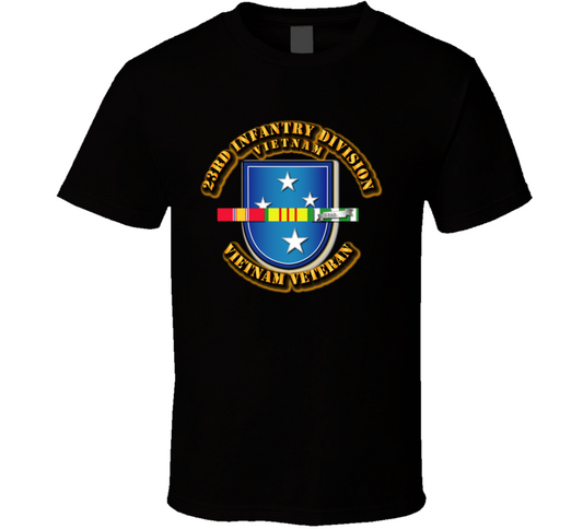 23rd Infantry Division w SVC Ribbons T Shirt