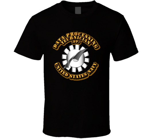 Navy - Rate - Data Processing Technician T Shirt
