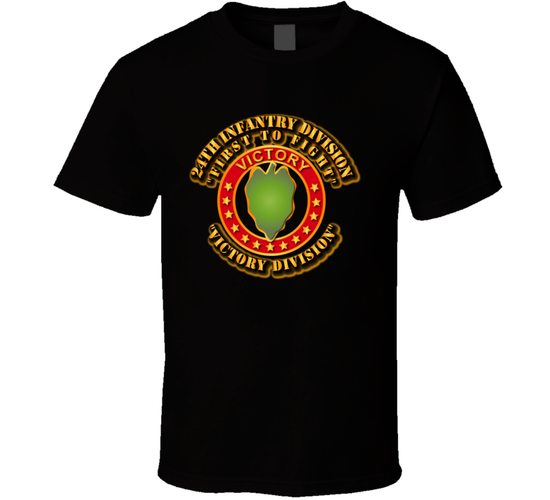Army -  DUI - 24th Infantry Division T Shirt