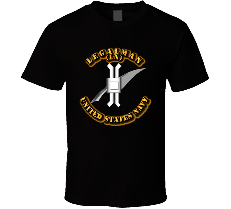 Navy - Rate - Legalman T Shirt
