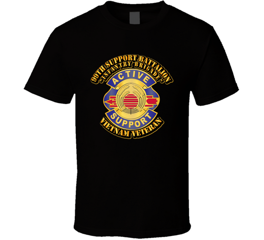 DUI - 99th Support Battalion (Infantry Brigade) NO SVC Ribbon T Shirt