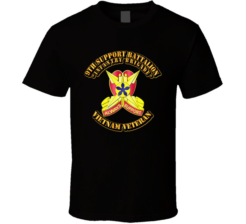 Army 9th SptBn No Text T Shirt