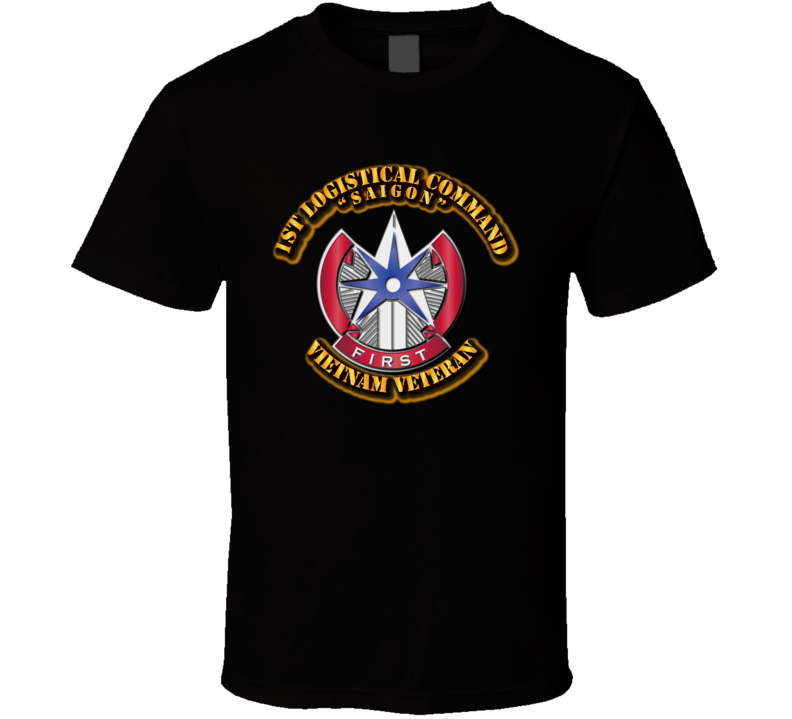 DUI - 1st Logistical Command w OUT SVC Ribbon T Shirt