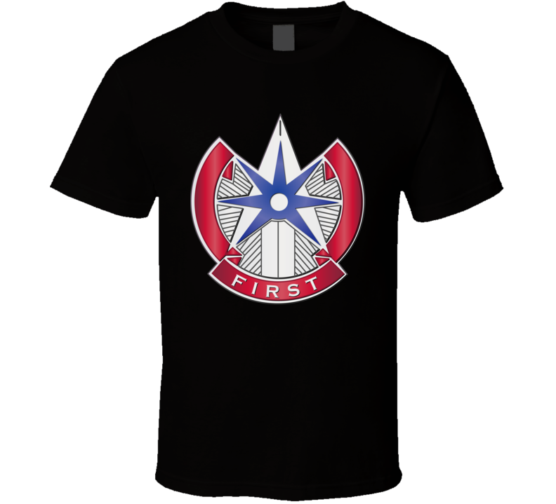DUI - 1st Logistical Command  with OUT Text T Shirt