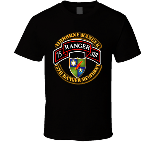 SOF - 75th Ranger STB - Airborne Ranger T Shirt
