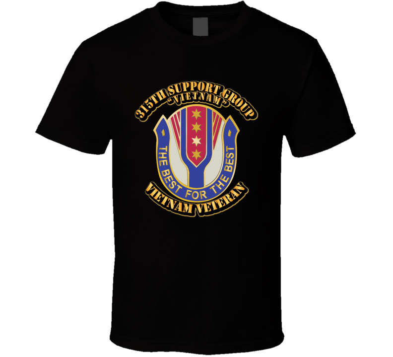 DUI - 315th Support Group NO SVC Ribbon T Shirt