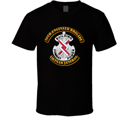 DUI - 20th Engineer Brigade No SVC Ribbon T Shirt