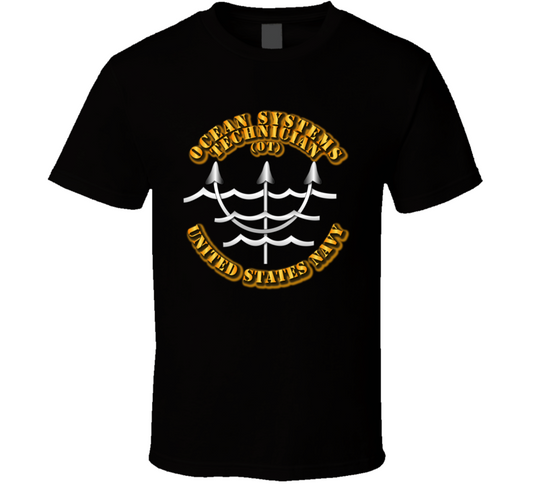 Navy - Rate - Ocean Systems Technician T Shirt