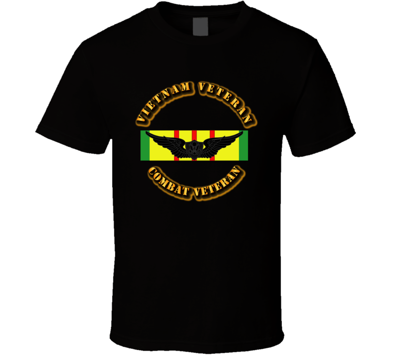 Army - VN Vet - VCM - AVN Badge T Shirt