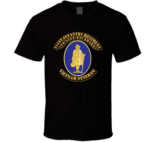 DUI - 111 Infantry Regiment NO SVC Ribbon T Shirt