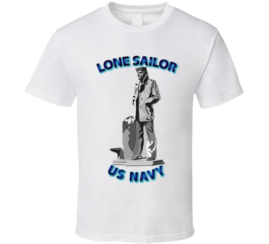 Navy - Lone Sailor T Shirt