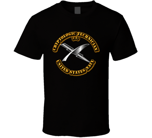 Navy - Rate - Cryptologic Technician T Shirt