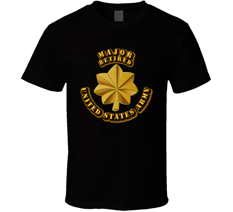 Major Retired w txt T Shirt