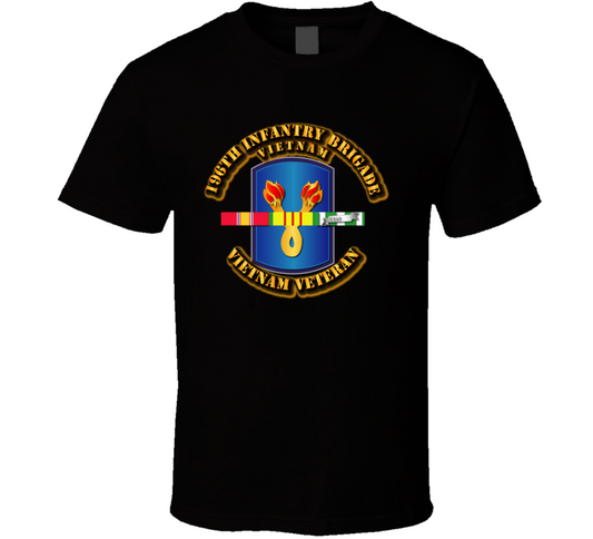 196th Infantry Brigade w SVC Ribbons T Shirt