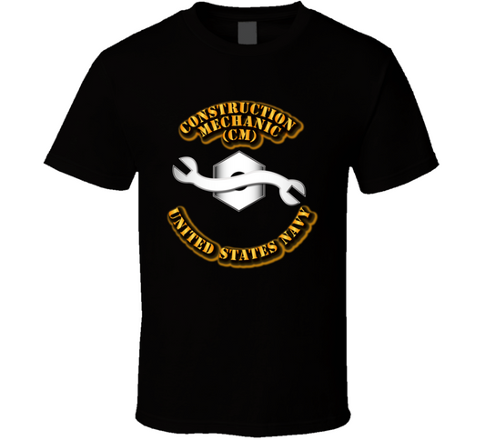 Navy - Rate - Construction Mechanic T Shirt