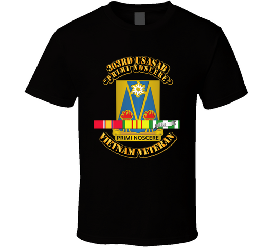 303rd U.S. Army Security Agency  Battalion w SVC Ribbon T Shirt