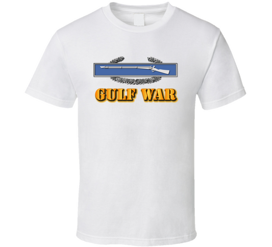 Army - CIB - Gulf War T Shirt