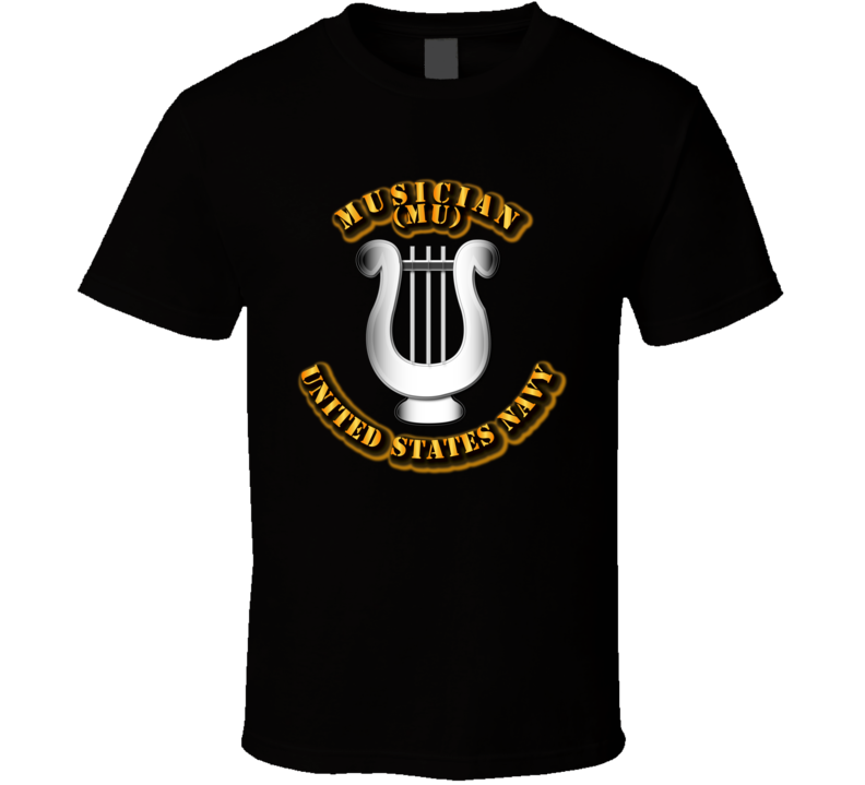 Navy - Rate - Musician T Shirt