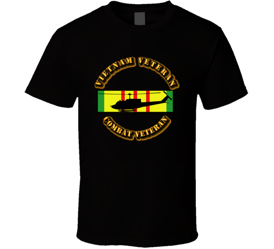 Vietnam Vet - AVN - Air Assault blk T Shirt