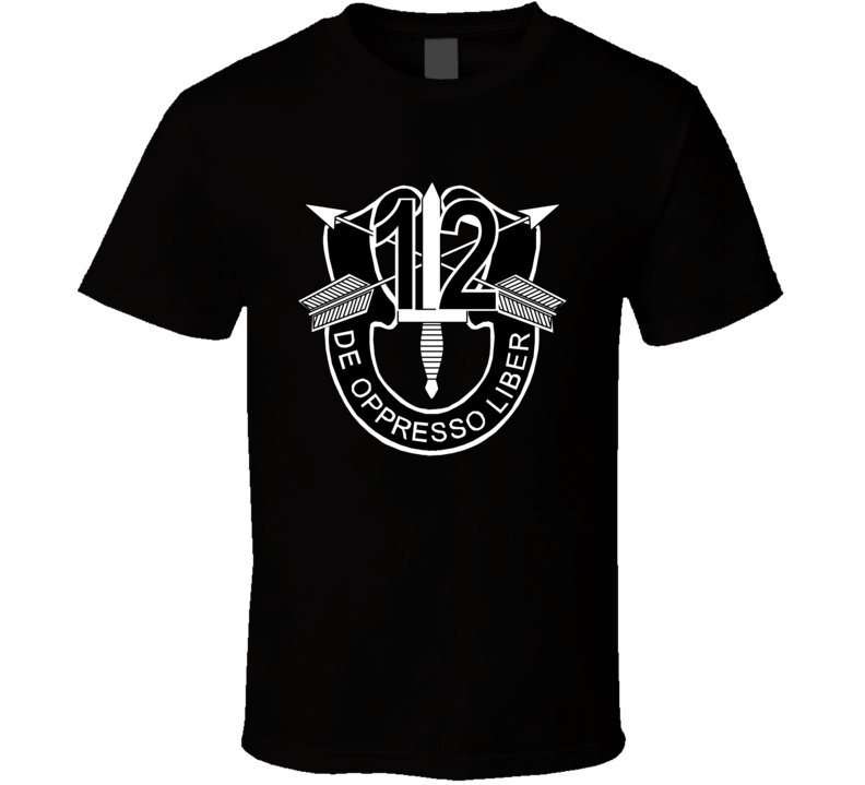 SOF - 12th SF - SF DUI - No Txt T Shirt