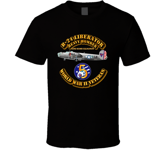 AAC - 43BG - 63rd BS - B-24 - 5th AF T Shirt